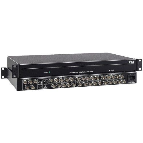 FSR RGB-6 1x6 RGBHV Distribution Amplifier