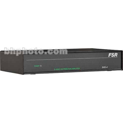 FSR SVD4 1x4 S-Video Distribution Amplifier