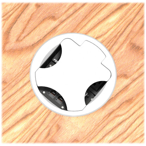FSR T6-2LBAHW-SBC-ALU Table Box (Round Aluminum Cover)