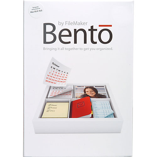 FileMaker Bento v1 Database Software for Mac OS X Leopard