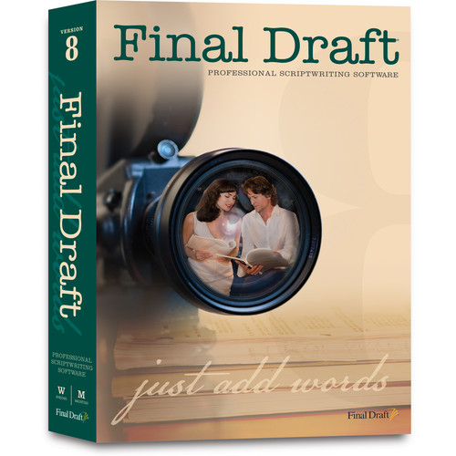 Final Draft 8.0 Screenwriting Software for Mac and Windows