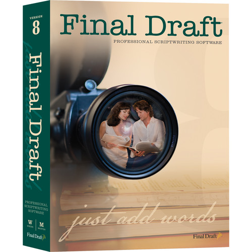 Final Draft 8.0 Screenwriting Software for Mac and Windows (Download)