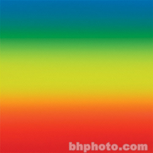 Flotone Graduated Vinyl Background (Rainbow, 43 x 67")