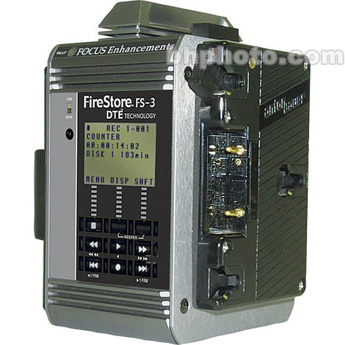 Focus Enhancements FS-3 Firestore DV to Disk Recorder with Anton Bauer Mount - PAL