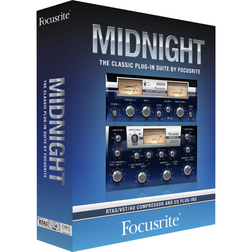 Focusrite Midnight Plug-In Suite - EQ and Dynamics Virtual Processors