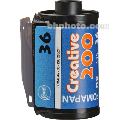 Foma Fomapan Creative 200 135-36 Black and White Print (Negative) Film