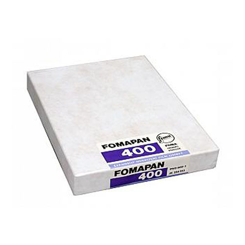 Foma Fomapan 400 Action B&W Negative Sheet Film (4 x 5", 50 Sheets)