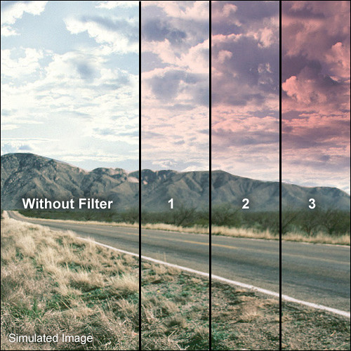 Formatt Hitech 3 x 3" Graduated Tuscan Pink 2 Filter