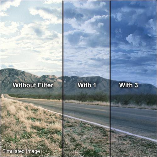 Formatt Hitech Solid Mid Blue Filter (3 x 3")