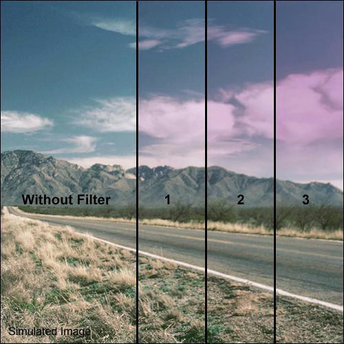 Formatt Hitech 3 x 3" Graduated Plum 3 Filter