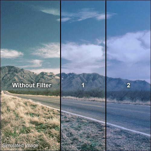 Formatt Hitech Solid Color Cool Blue Filter (4 x 5.65")