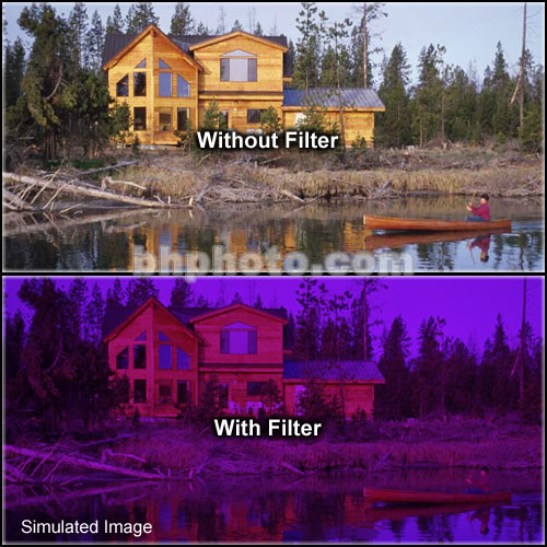 Formatt Hitech 4x5.65" Solid Color Grape  3 Glass Filter