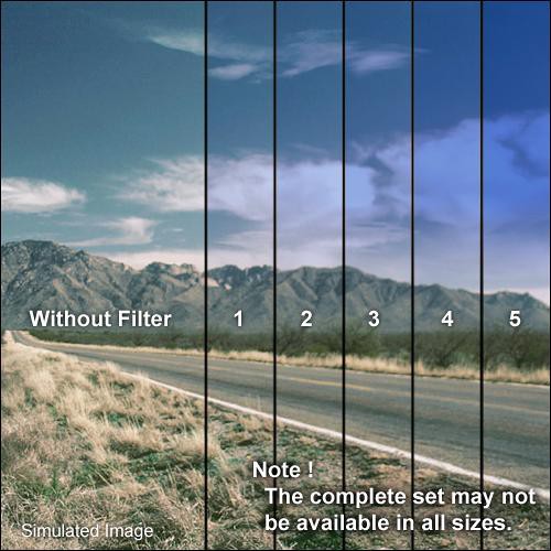 Formatt Hitech 4 x 4" Color Graduated Cool Blue 2 Filter