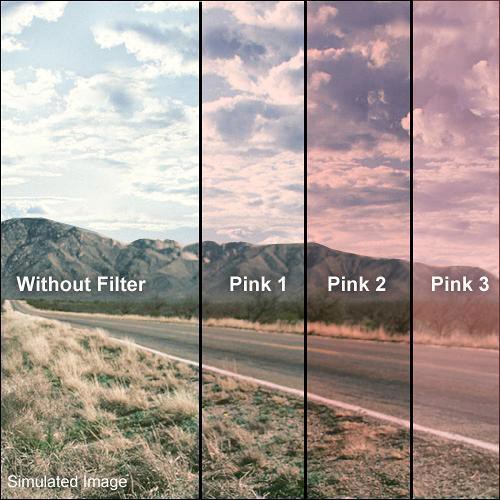 Formatt Hitech 58mm Solid Pink 1 Filter