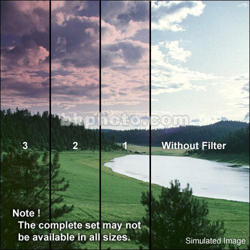 Formatt Hitech 5 x 5" Color Graduated Cranberry 1 Filter