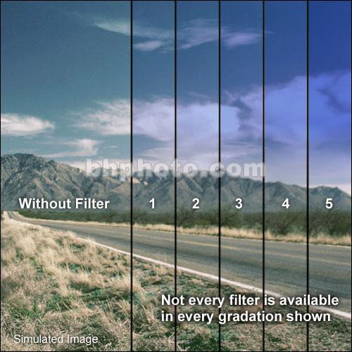Formatt Hitech 5.65 x 5.65" Color Graduated Cool Blue 1 Filter