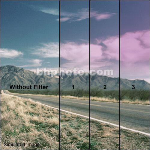 Formatt Hitech 5.65 x 5.65" Color Graduated Plum 3 Filter