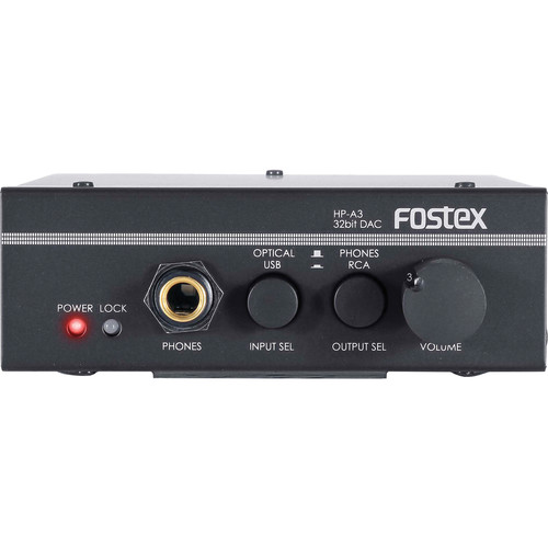 Fostex HP-A3 32-Bit D/A Converter with Headphone Amp HP-A3 B&H