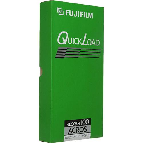 FUJIFILM Neopan Acros-100 4x5" Quickload 20 Sheets