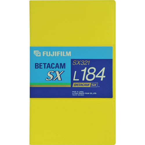 FUJIFILM SX321-184L Betacam SX Video Cassette