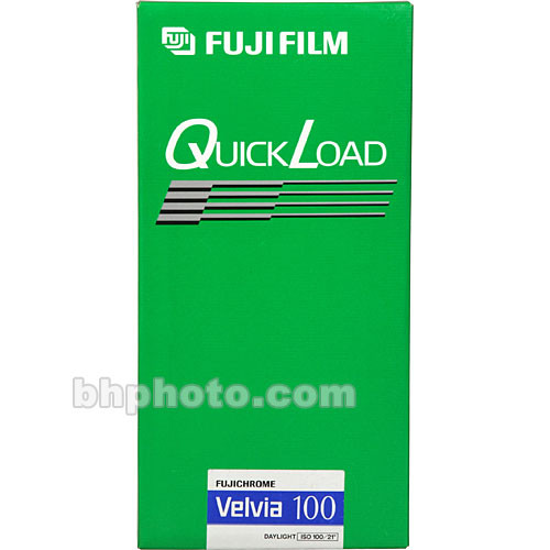FUJIFILM QuickLoad ベルビア100 大判フィルム FUJIFILM RVP 4 x 5