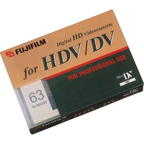 FUJIFILM HDV Cassette (63 Minute) 15641938 B&H Photo Video