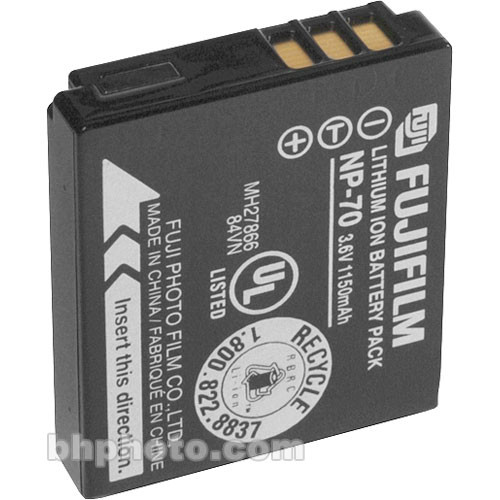 FUJIFILM NP-70 Lithium-Ion Battery (3.6v 1150mAh) 15654181 B&H