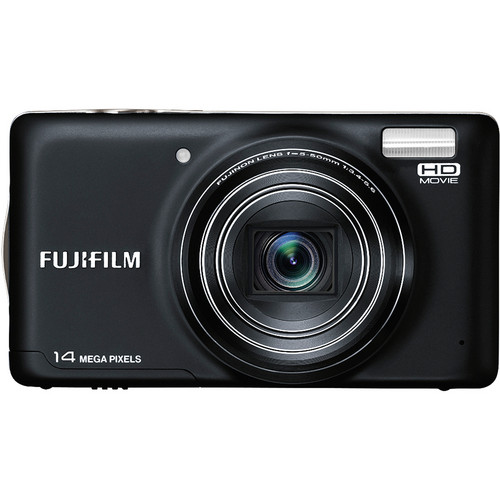 FUJIFILM FinePix T350 Digital Camera (Black) 16221589 B&H Photo