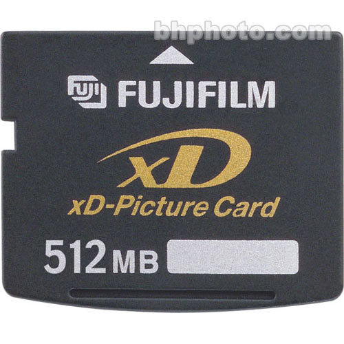 FUJIFILM 512MB xD-Picture Card 22000012 B&H Photo Video