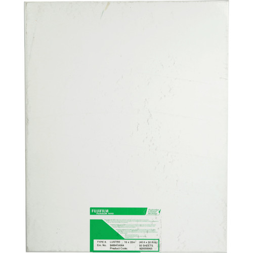 FUJIFILM Fujicolor Crystal Archive Type II Paper (16 x 20", Lustre, 50 Sheets)