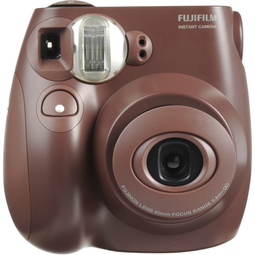FUJIFILM instax mini 7S Instant Film Camera (Choco)