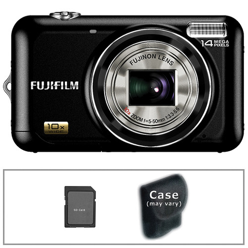 FUJIFILM FinePix JZ500 Digital Camera with Basic Accessory Kit