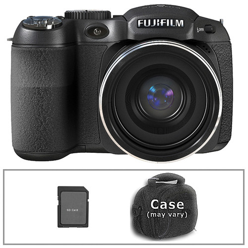 FUJIFILM FinePix S1800 12.2 MP Digital Camera with Basic Accessory Kit