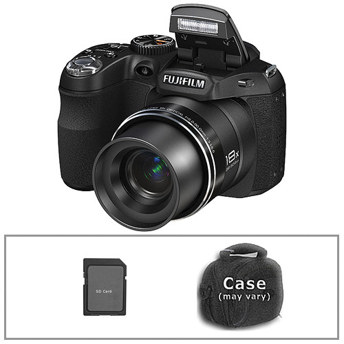FUJIFILM FinePix S2950 14MP Digital Camera with Basic Accessory