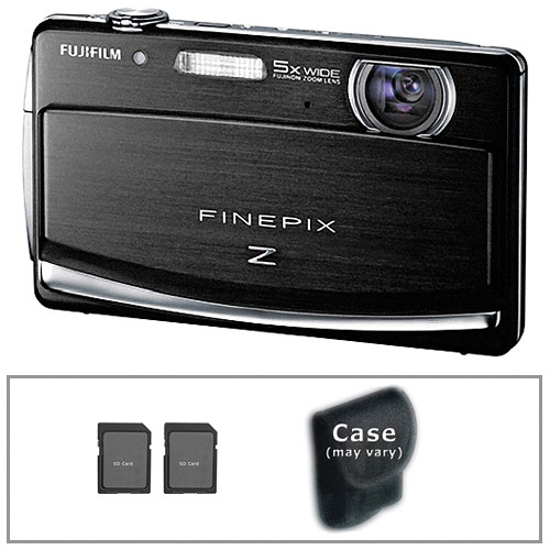 FUJIFILM FinePix Z90 Digital Camera with Basic Accessory Kit (Black)
