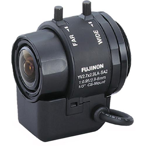 Fujinon YV2.4x2.5A-2 1/3" CS Mount 2.5-6mm f/1.2 Varifocal Manual Iris Lens