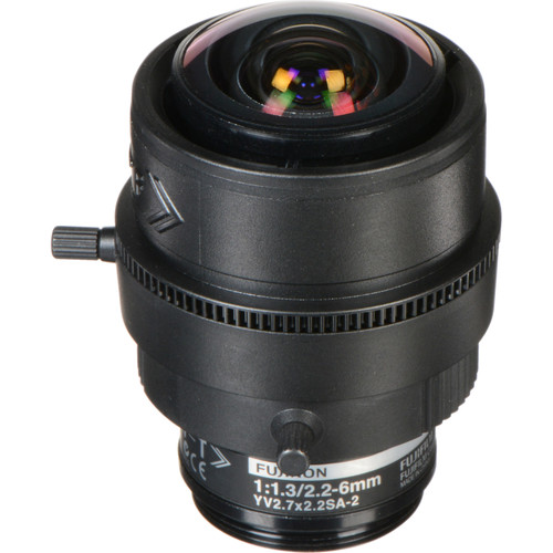Fujinon 3 MP Varifocal Lens (2.2-6mm, 2.7x Zoom)