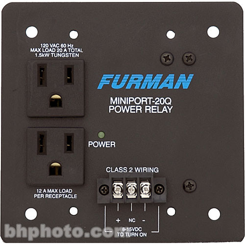 Furman Miniport 20Q Power Relay Outlet