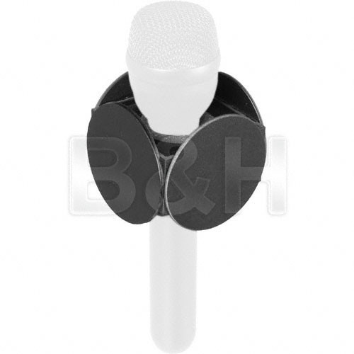 GB Mic Flag Round Microphone Flag - 2.25" - Black