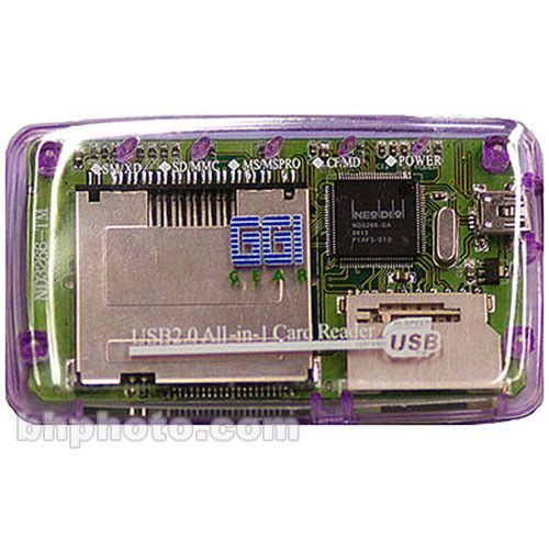 GGI All-in-1 USB 2.0 Interface Card Reader
