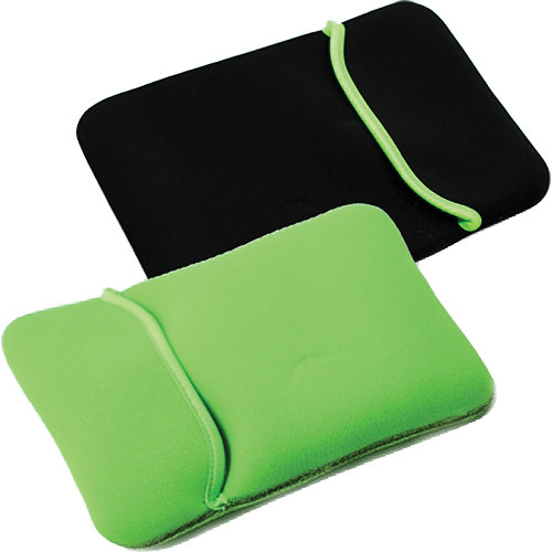 GGI Reversible Neoprene 15.4" Sleeve (Black and Lime Green)