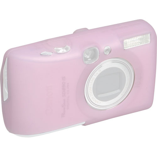 GGI Silicone Skin - for Canon PowerShot SD890 IS Digital Elph Camera (Light Pink)