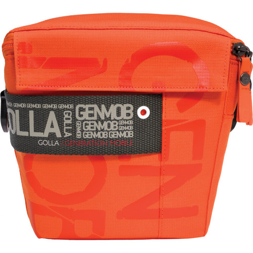 GOLLA Camera Bag M, Pepper Shoulder Bag (Orange with Army Green Lining)