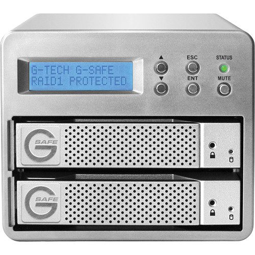 G-Technology 3TB G-SAFE External Hard Drive Array 0G01977 B&H