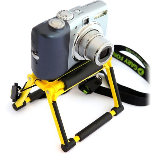 Gary Fong Flip Cage Tabletop Stand for Compact Cameras (Sunshine Yellow)
