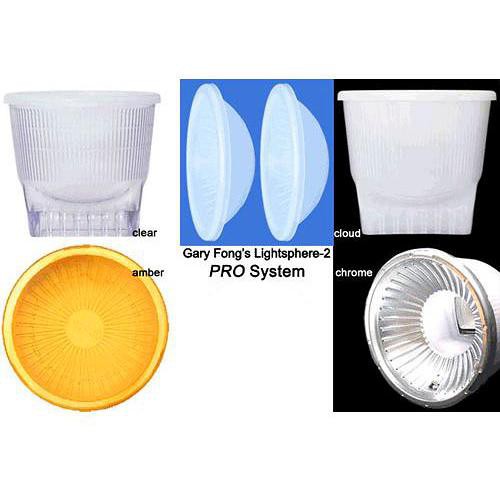 Gary Fong Lightsphere II P3 & C3 Flash Diffusion System (Pro-Plus Combo System)