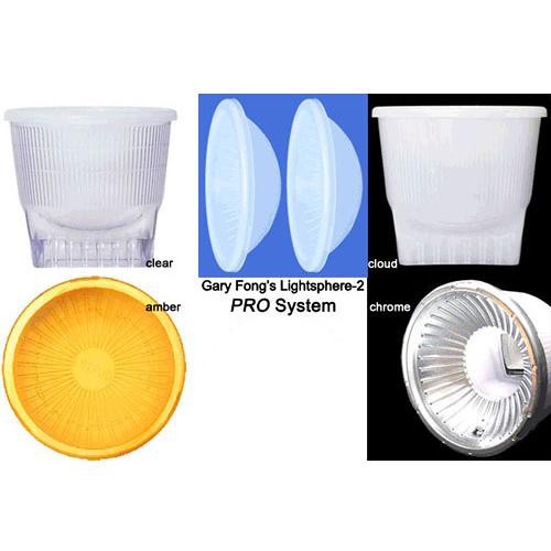 Gary Fong Lightsphere II Inverted Dome Flash Diffusion System (Pro Combo System)