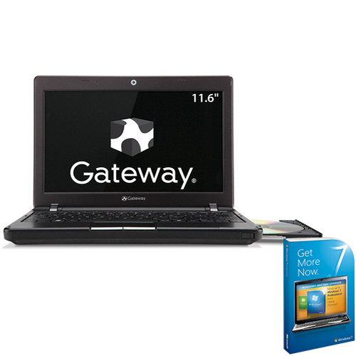 Gateway EC14D07u 11.6" Notebook Computer with Windows 7 Professional Upgrade