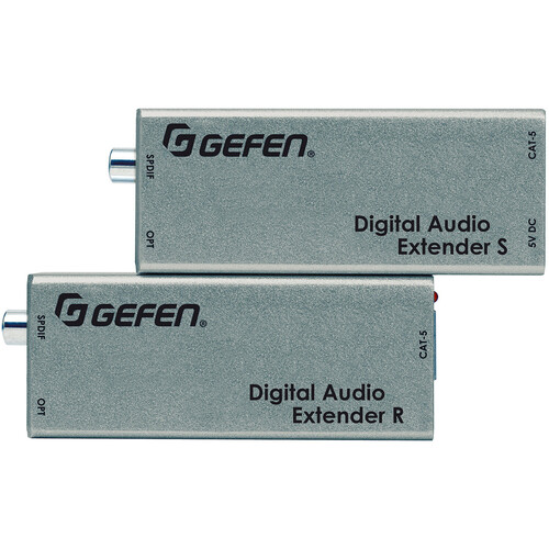 Gefen Digital Audio Extender S/PDIF or TOSLink Sender With Receiver