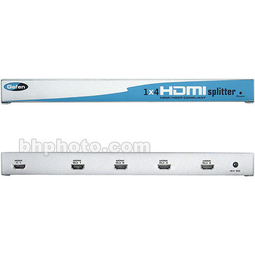 Gefen EXT-HDMI-144 1x4 HDMI Splitter - HDMI EXT-HDMI-144 B&H